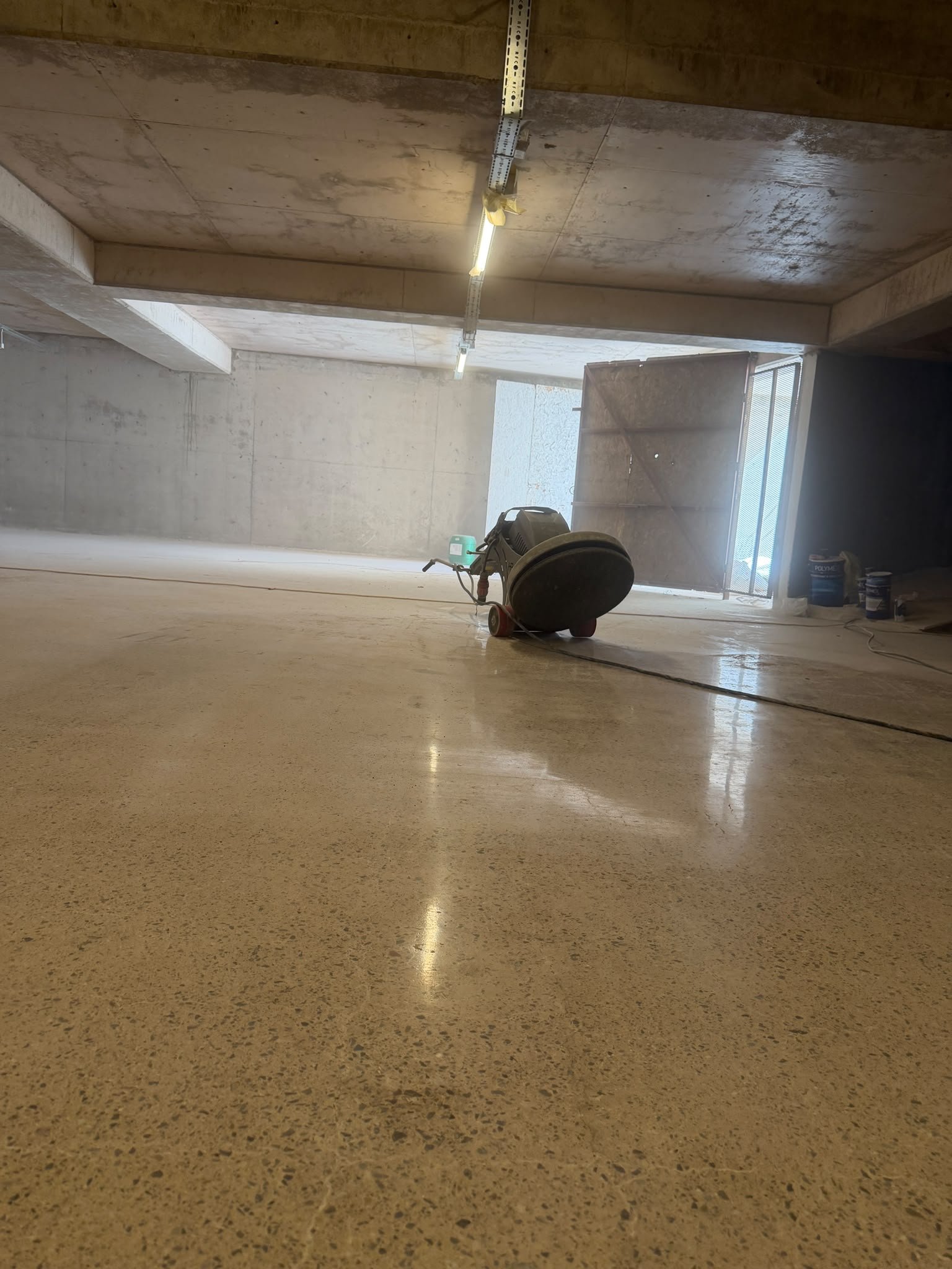 Beton Silim Sonrası Parlak Durum